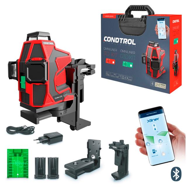 нивелир лазерный CONDTROL OMNILINER 3D KIT 40/80м