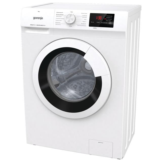 машина стиральная GORENJE WHE60SFS 6кг, 1000об, 46см, белая