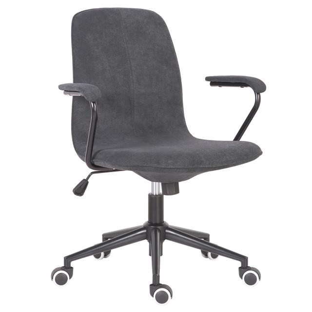 кресло офисное VARG 600х560х880980 мм ткань/пластик/металл черный