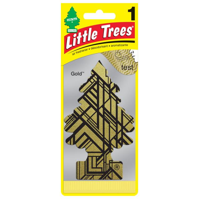 CAR-FRESHNER | ароматизатор LITTLE TREES Ёлочка Gold