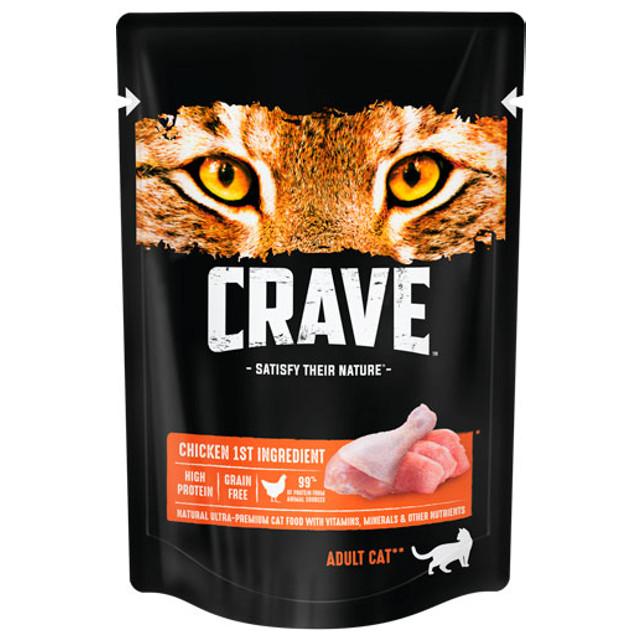 корм для кошек Crave Курица 70г