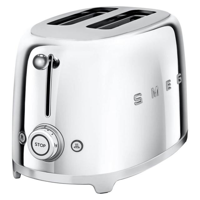 тостер SMEG TSF01SSEU 950Вт 6 реж, серебристый