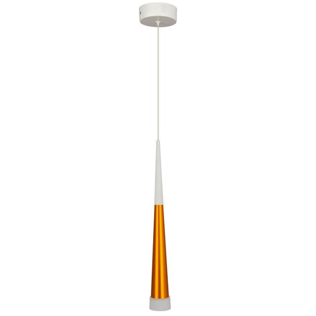 светильник подвесной HIPER Cone LED 2х7Вт 980Лм 3000K золото/белый