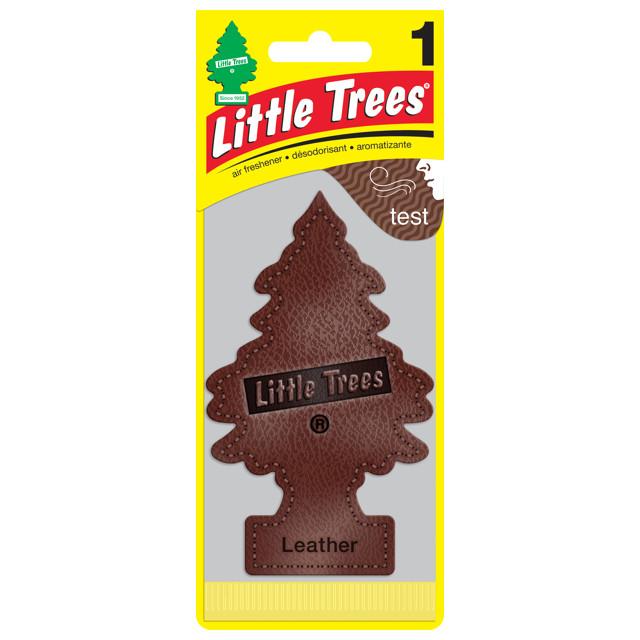 CAR-FRESHNER | ароматизатор LITTLE TREES Ёлочка Leather