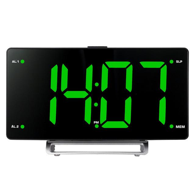 радиочасы HYUNDAI H-RCL246 LCD, цифровые FM черный
