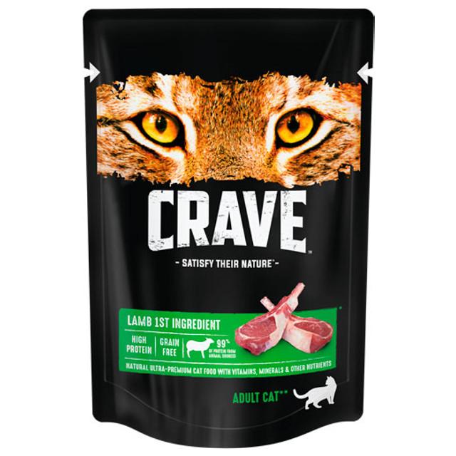 корм для кошек Crave Ягненок 70г