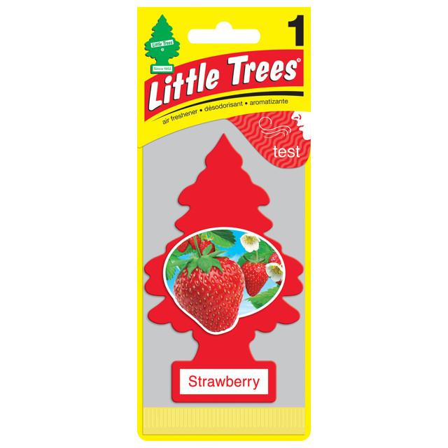 ароматизатор LITTLE TREES Ёлочка Strawberry