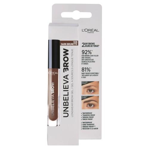 Тинт для бровей `LOREAL` INFAILLIBLE UNBELIEVA BROW GEL тон 3.0 Brunette (стойкий)