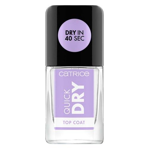 Верхнее покрытие для ногтей `CATRICE` QUICK DRY TOP COAT