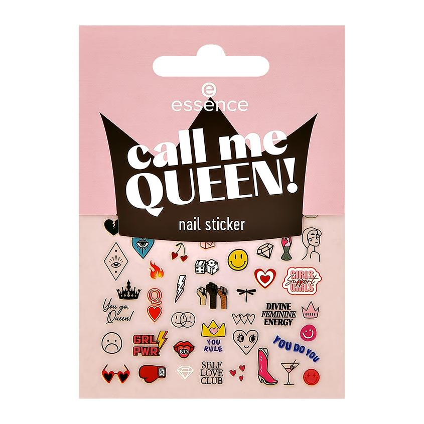 Стикеры для ногтей `ESSENCE` CALL ME A QUEEN! самоклеящиеся