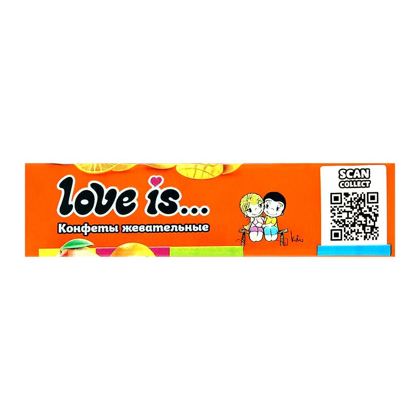 Жевательные конфеты `LOVE IS` Манго-апельсин 20 г