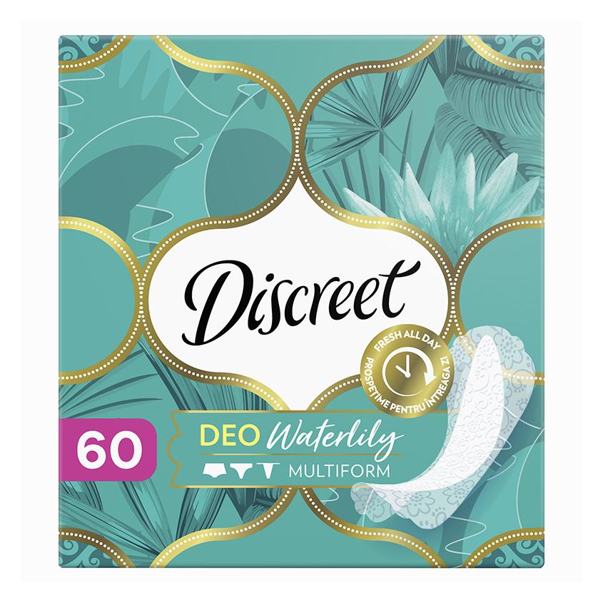 Прокладки ежедневные `DISCREET` DEO Waterlily 60 шт