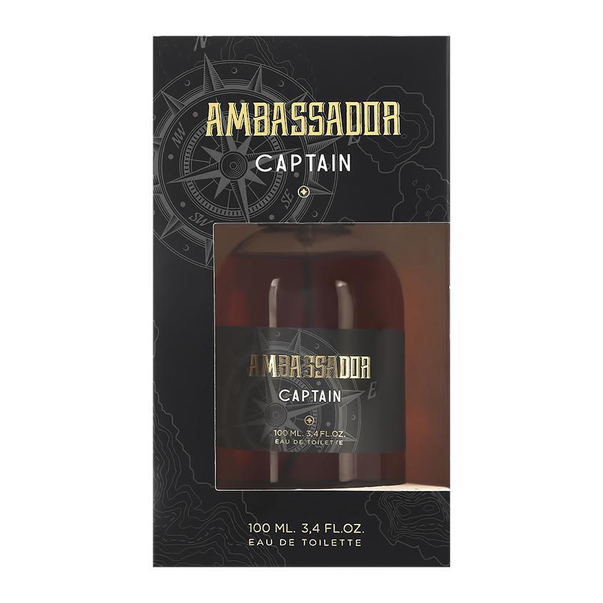 Парфюмерная вода `AMBASSADOR` CAPTAIN (муж.) 100 мл