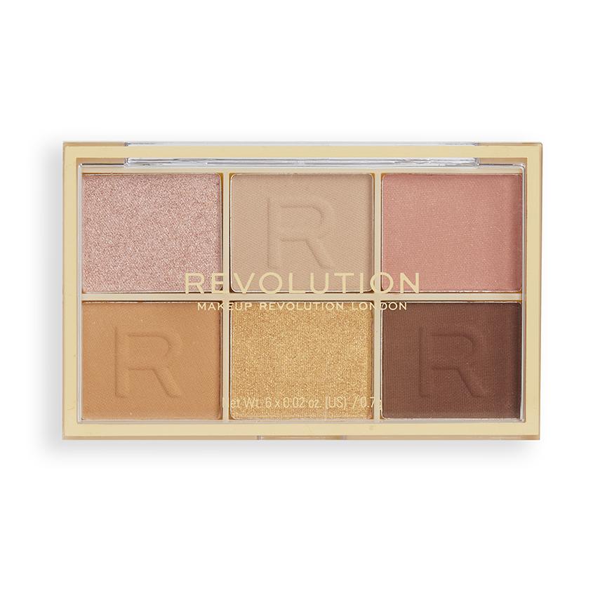 Палетка теней для век `REVOLUTION` MINI COLOUR RELOADED тон Nude about you