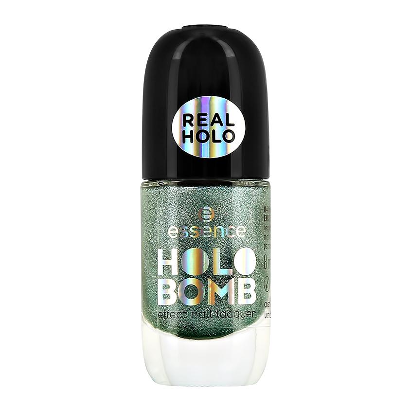 Лак для ногтей `ESSENCE` HOLO BOMB с голографическим эффектом тон 04 Holo it`s me