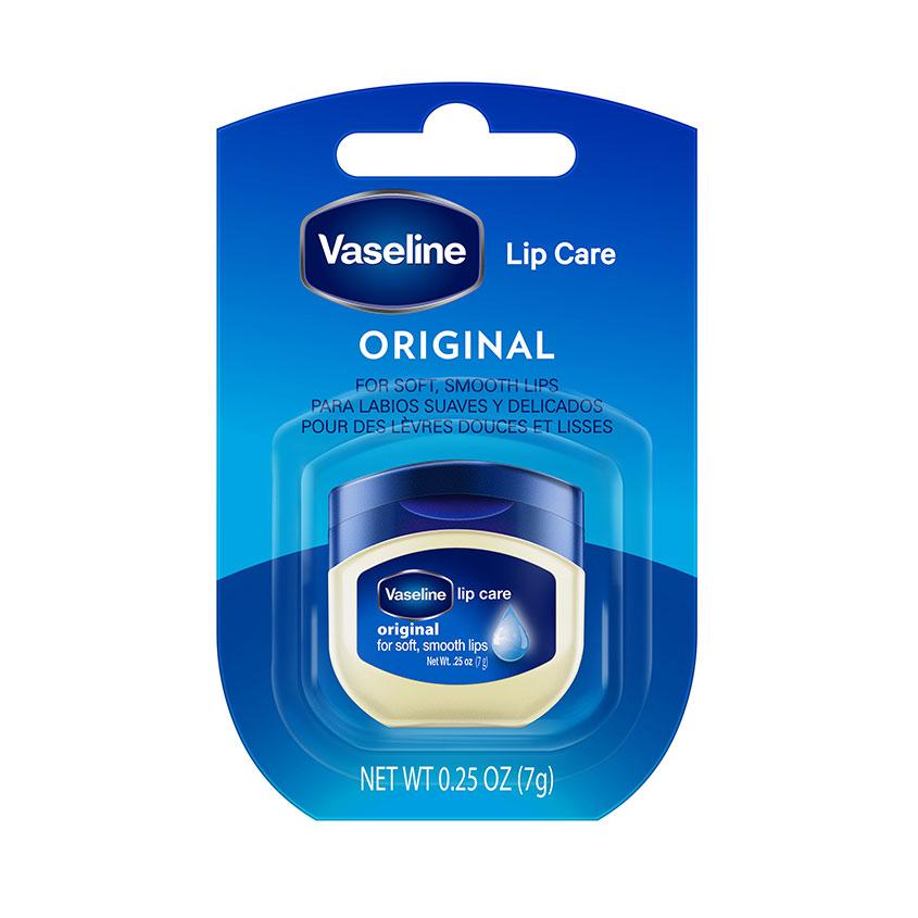 Бальзам для губ `VASELINE` LIP THERAPY ORIGINAL без запаха (в баночке) 7 г