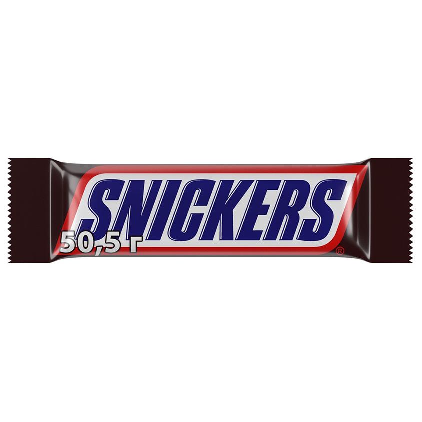 SNICKERS | Шоколадный батончик `SNICKERS` 50 г