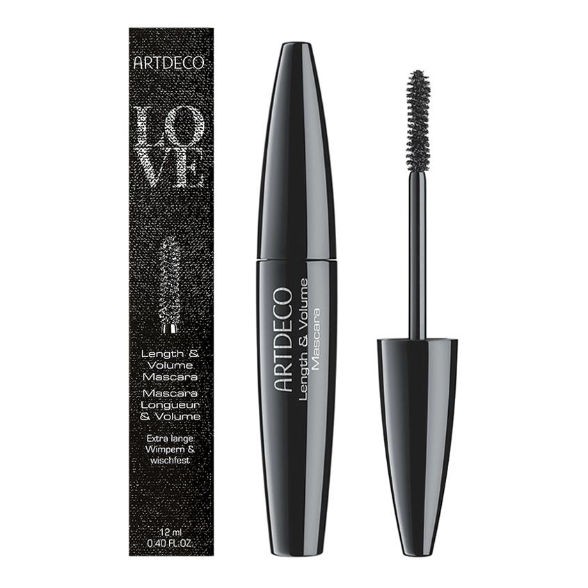 Тушь для ресниц `ARTDECO` LENGTH & VOLUME MASCARA тон 01 black