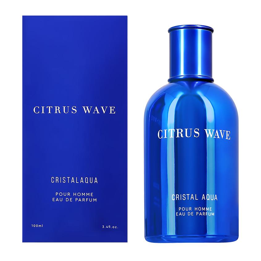 Парфюмерная вода `CRISTALAQUA` CITRUS WAVE (муж.) 100 мл