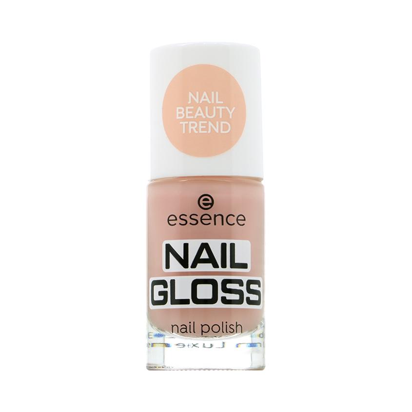 Лак для ногтей `ESSENCE` NAIL GLOSS с полупрозрачным финишем