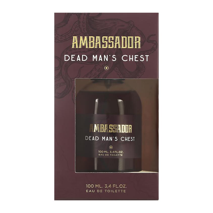 AMBASSADOR | Парфюмерная вода `AMBASSADOR` DEAD MAN’S CHEST (муж.) 100 мл