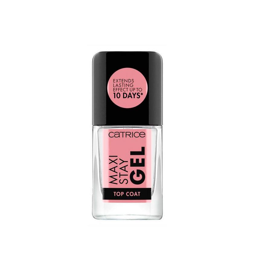 Верхнее покрытие для ногтей `CATRICE` MAXI STAY GEL TOP COAT 10,5 мл