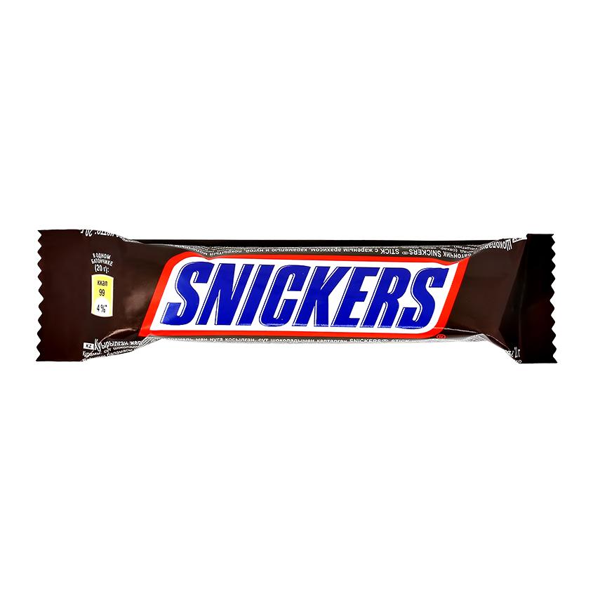 SNICKERS | Шоколадный батончик `SNICKERS` STICK 20 г